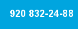 920 832-24-88 920 832-24-88